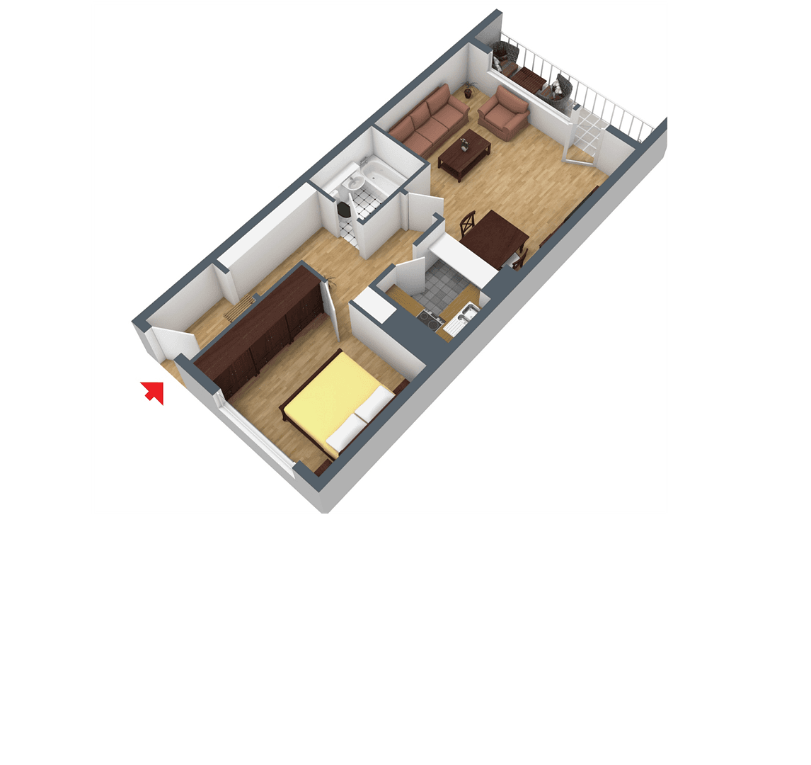 2 bedroom flat to rent, 60 m², Offenbach, Hesse 2 bedroom flat to rent, 60 m², Offenbach, Hesse