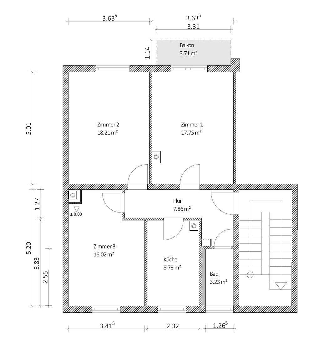 3 bedroom flat for sale, 73 m², Nürnberg, Bavaria 3 bedroom flat for sale, 73 m², Nürnberg, Bavaria