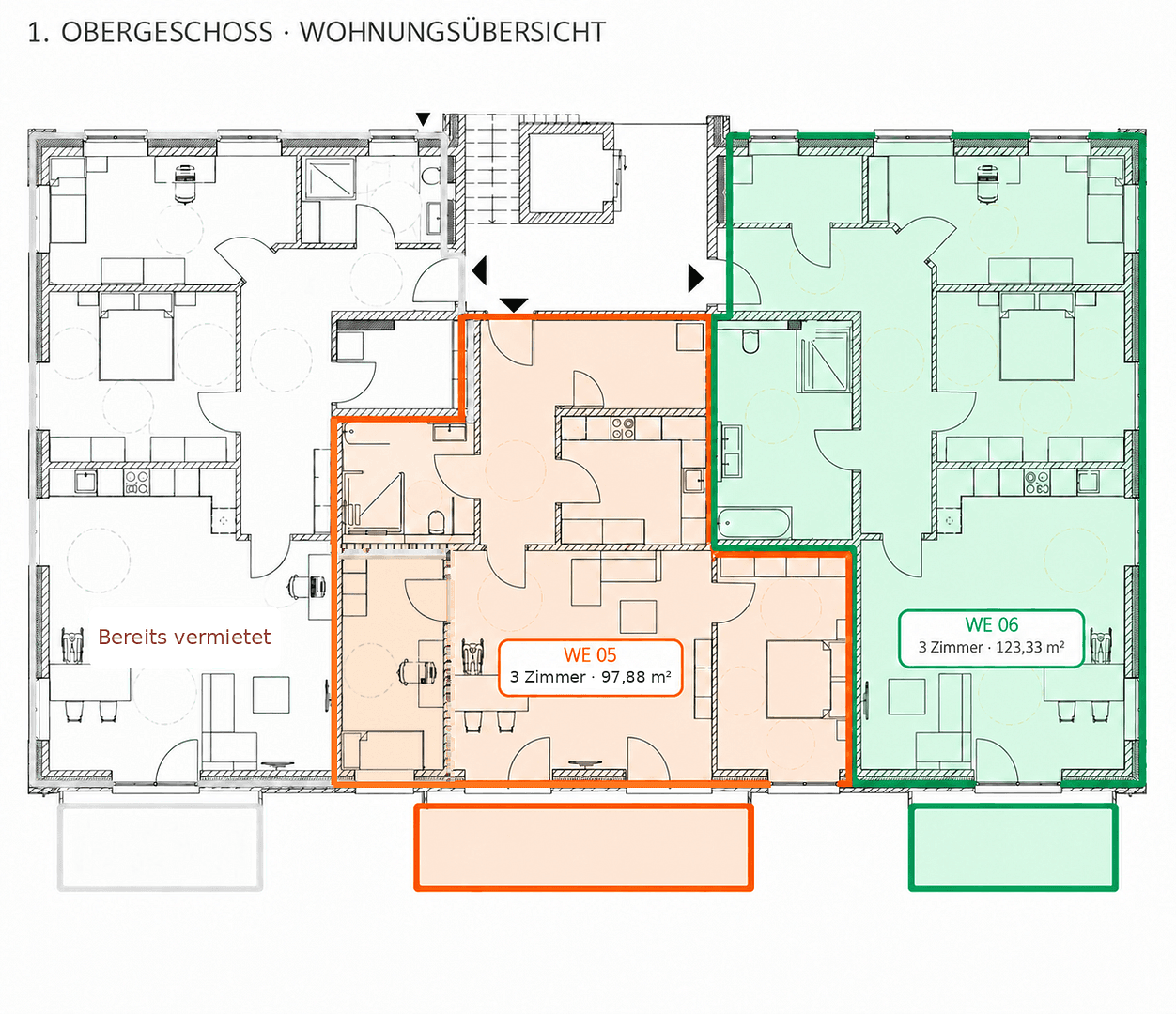 3 bedroom flat to rent, 112 m², Dorfstraße 8, Echem, Lower Saxony 3 bedroom flat to rent, 112 m², Dorfstraße 8, Echem, Lower Saxony