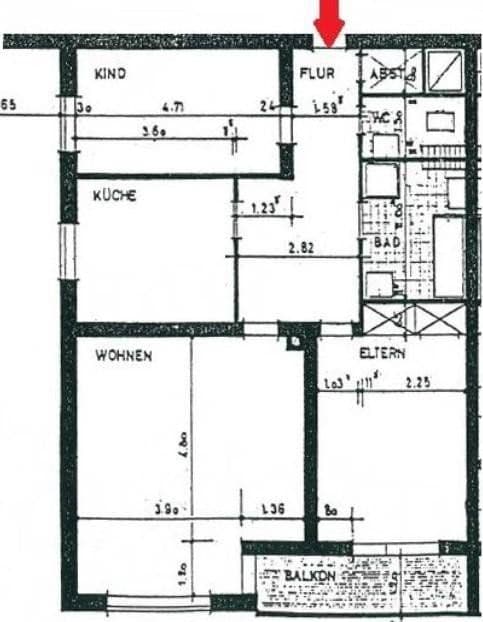 3 bedroom flat to rent, 92 m², In der Auen 86, Bergisch Gladbach, North Rhine-Westphalia 3 bedroom flat to rent, 92 m², In der Auen 86, Bergisch Gladbach, North Rhine-Westphalia