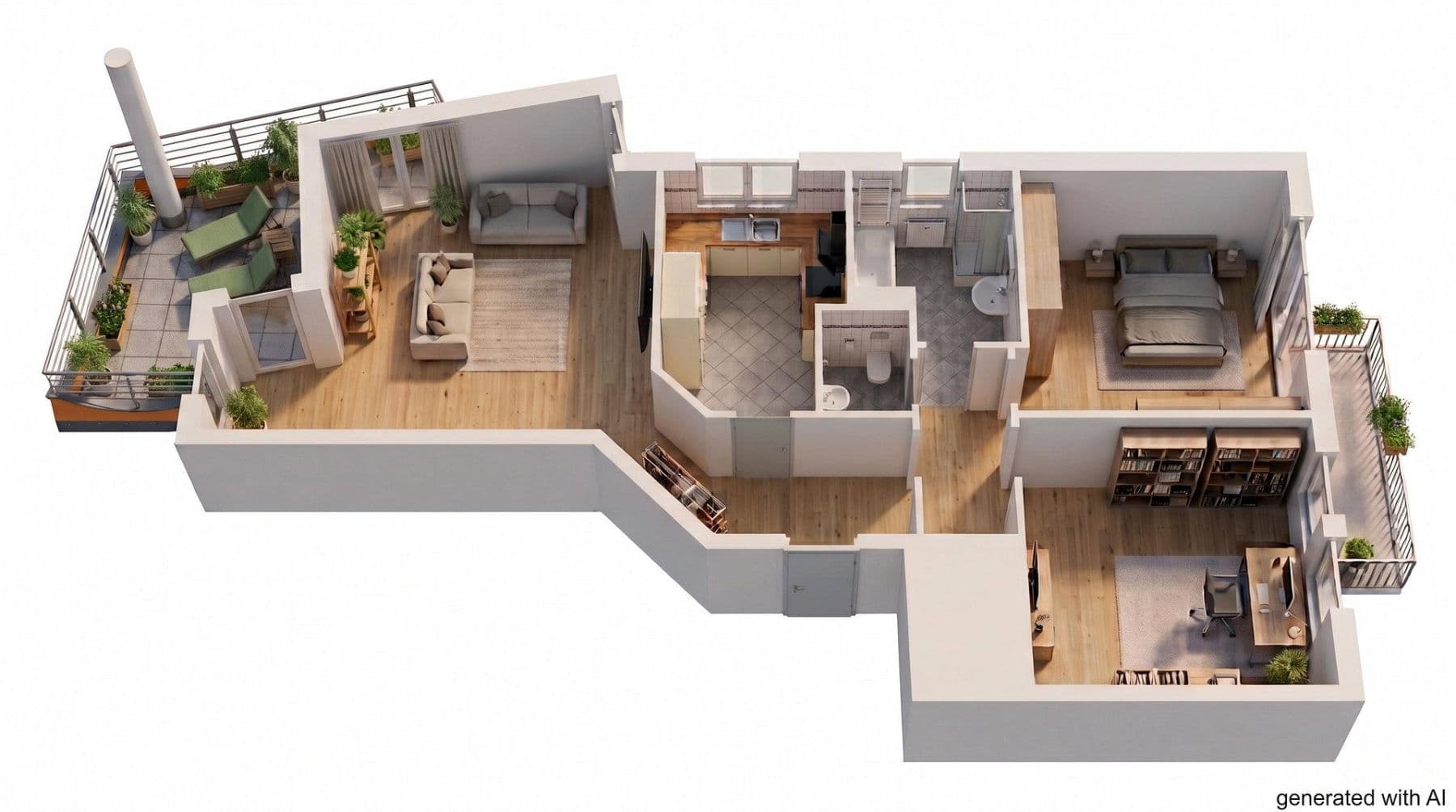 3 bedroom flat to rent, 82 m², Leipzig-Os, Saxony 3 bedroom flat to rent, 82 m², Leipzig-Os, Saxony