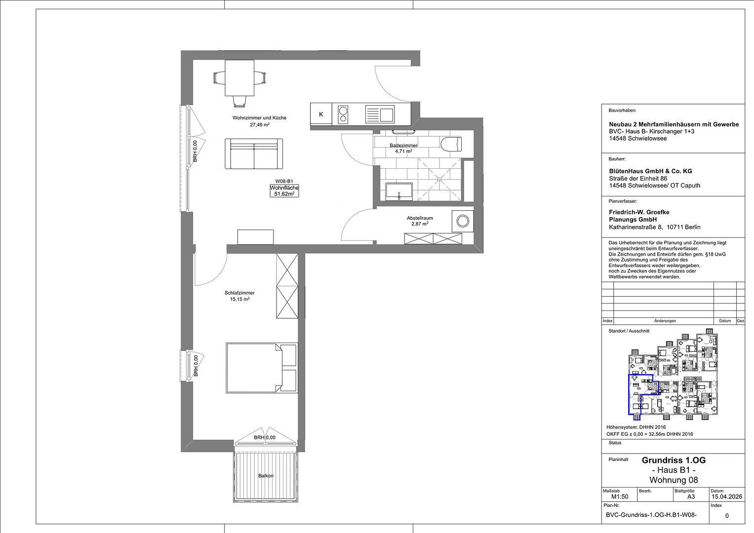 2 bedroom flat to rent, 51 m², Schwielowsee, Brandenburg 2 bedroom flat to rent, 51 m², Schwielowsee, Brandenburg