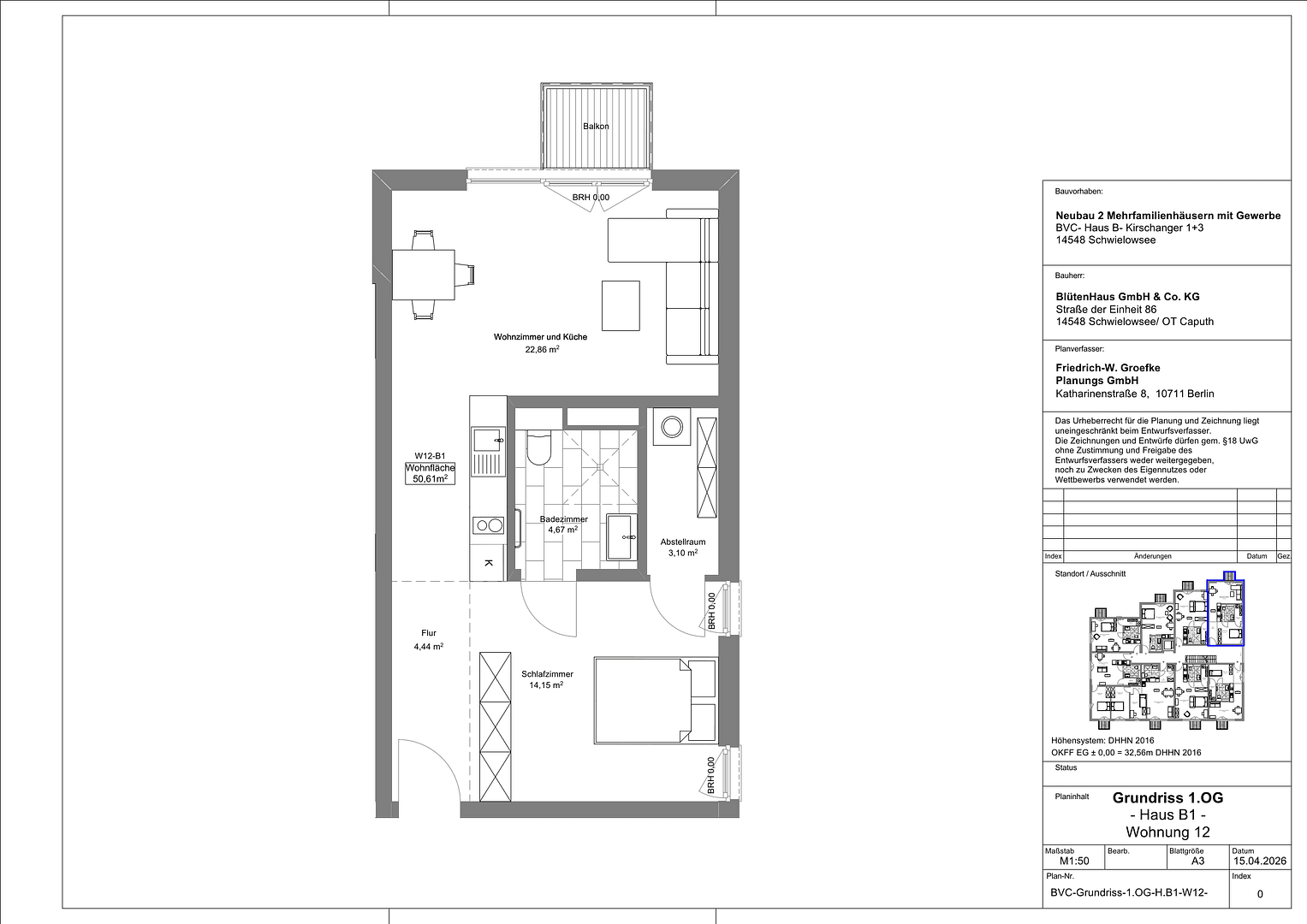2 bedroom flat to rent, 51 m², Schwielowsee, Brandenburg 2 bedroom flat to rent, 51 m², Schwielowsee, Brandenburg