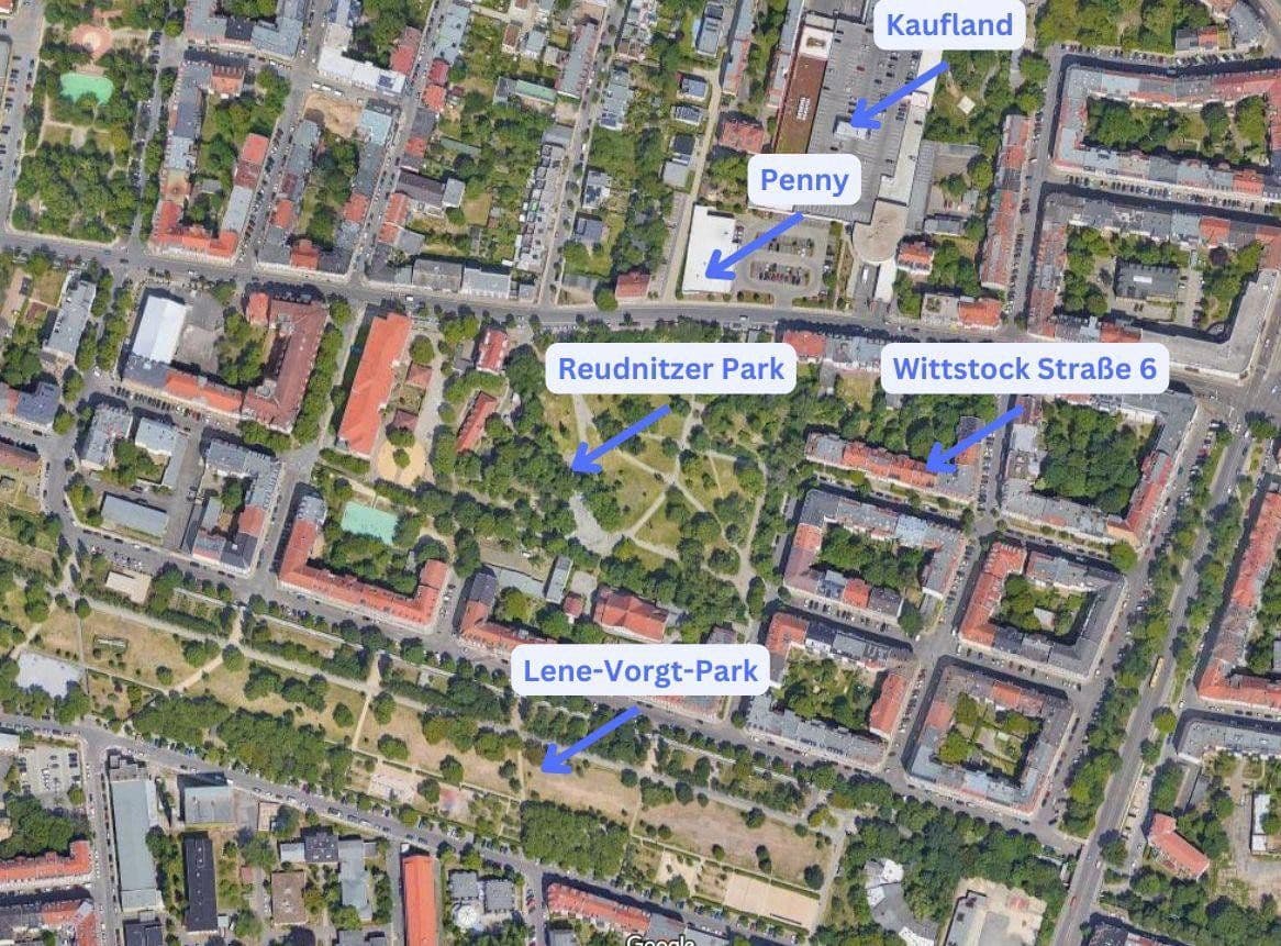 2 bedroom flat to rent, 61 m², Wittstockstraße 6, Leipzig, Saxony 2 bedroom flat to rent, 61 m², Wittstockstraße 6, Leipzig, Saxony