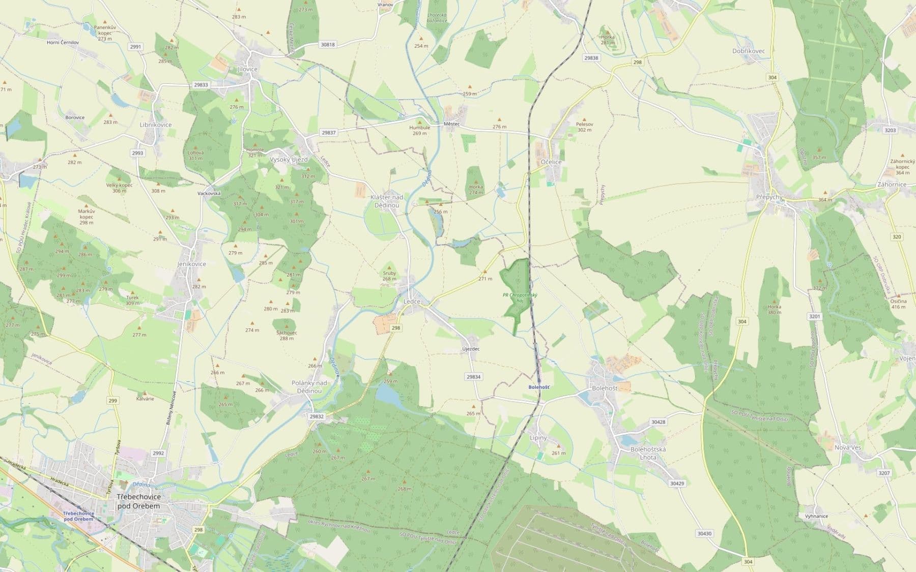 plot for sale, 45,597 m², Ledce, Královéhradecký Region plot for sale, 45,597 m², Ledce, Královéhradecký Region