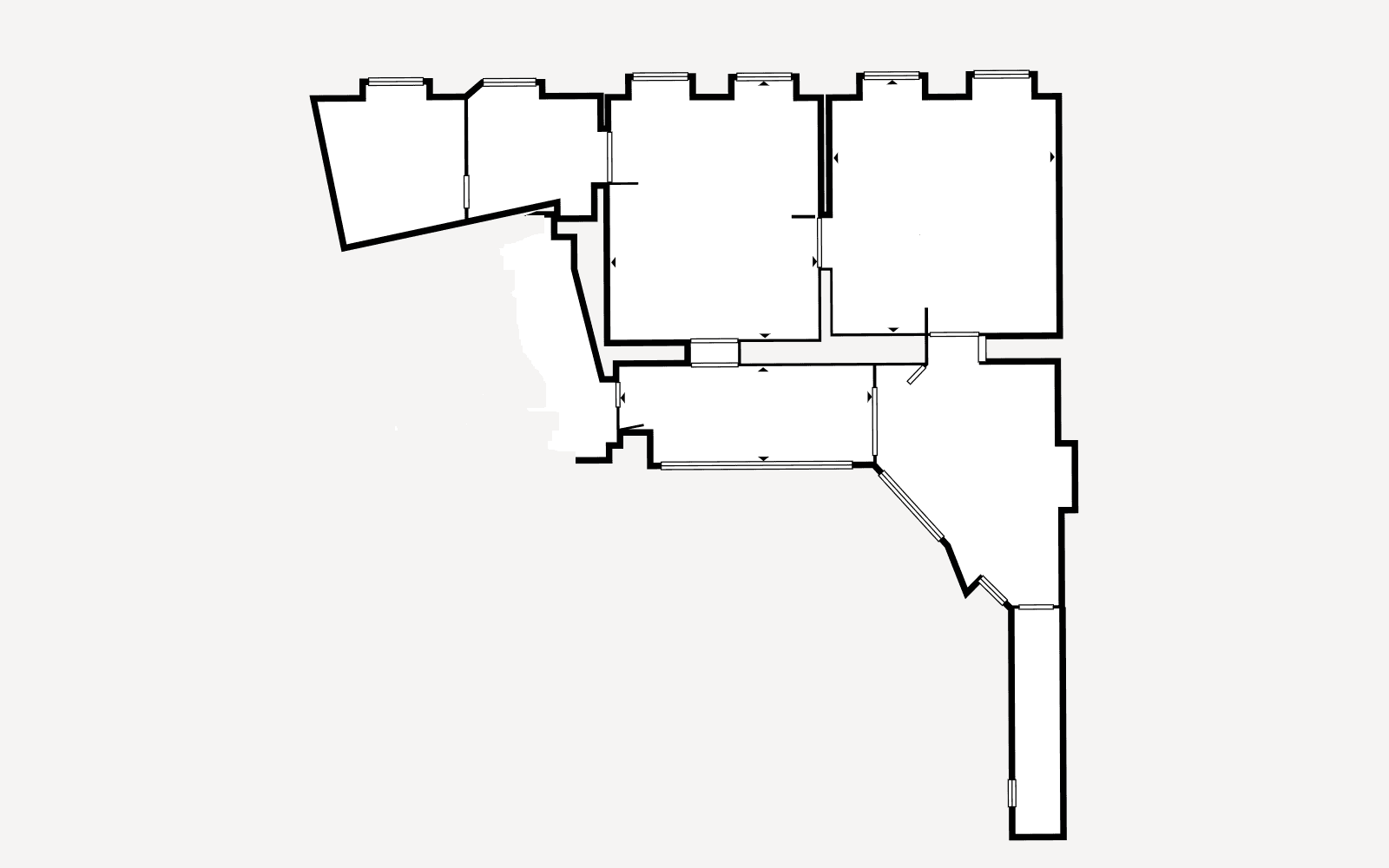 1 bedroom with open-plan kitchen flat to rent, 126 m², Jungmannova, Prague, Prague 1 bedroom with open-plan kitchen flat to rent, 126 m², Jungmannova, Prague, Prague