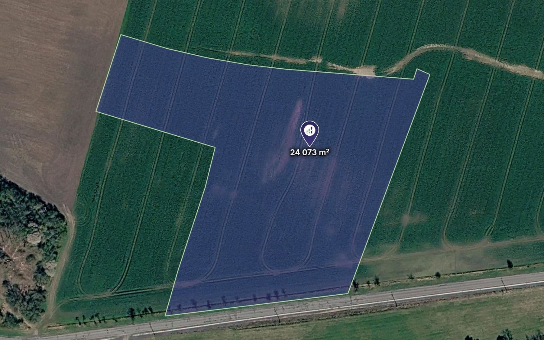 plot for sale, 24,073 m², Čachovice, Středočeský Region plot for sale, 24,073 m², Čachovice, Středočeský Region