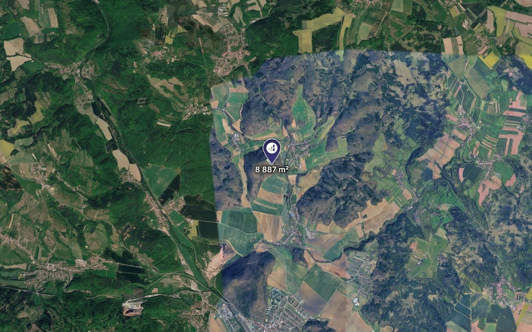 plot for sale, 8,887 m², Lomnička, Jihomoravský Region plot for sale, 8,887 m², Lomnička, Jihomoravský Region