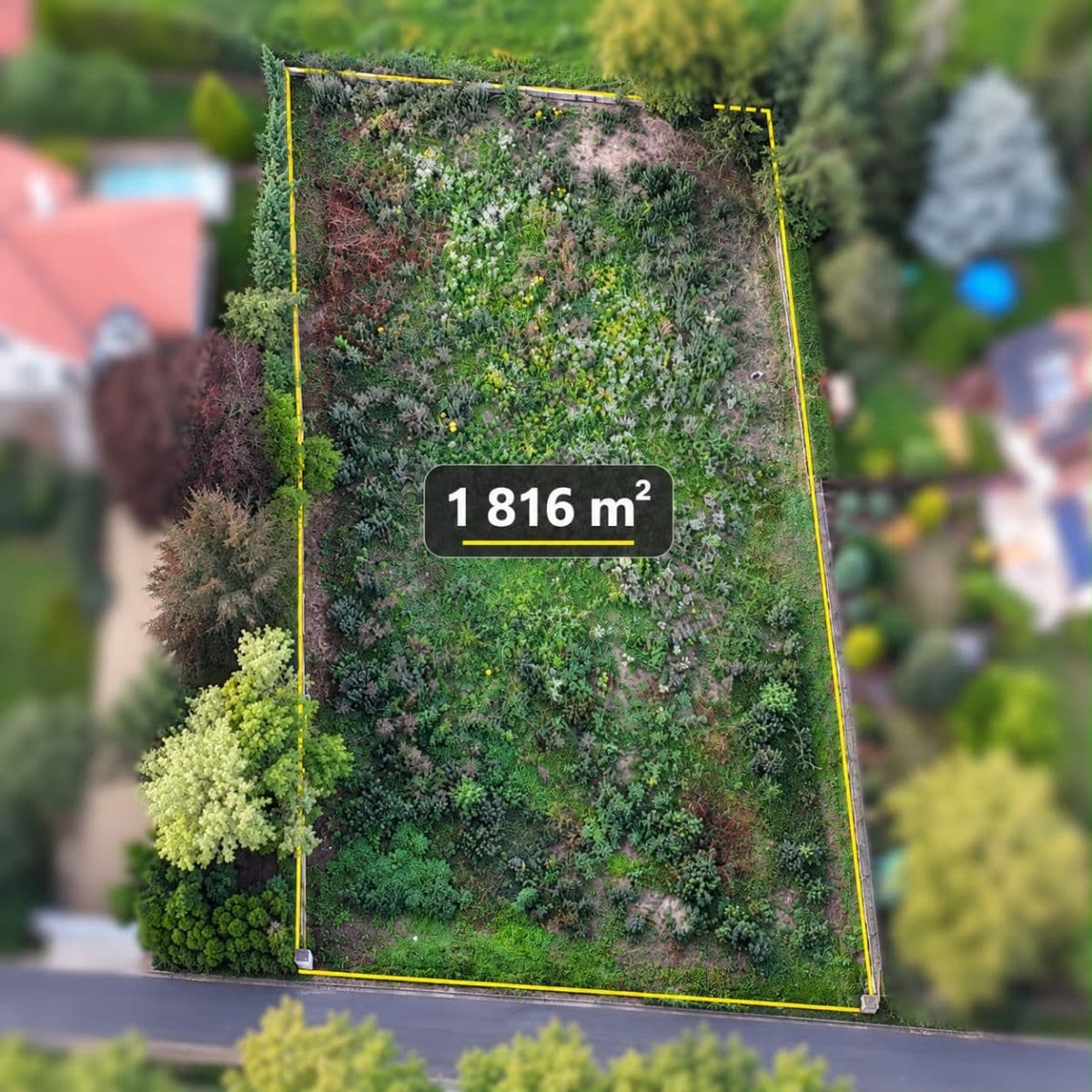 plot for sale, 1,816 m², Černošice, Středočeský Region plot for sale, 1,816 m², Černošice, Středočeský Region
