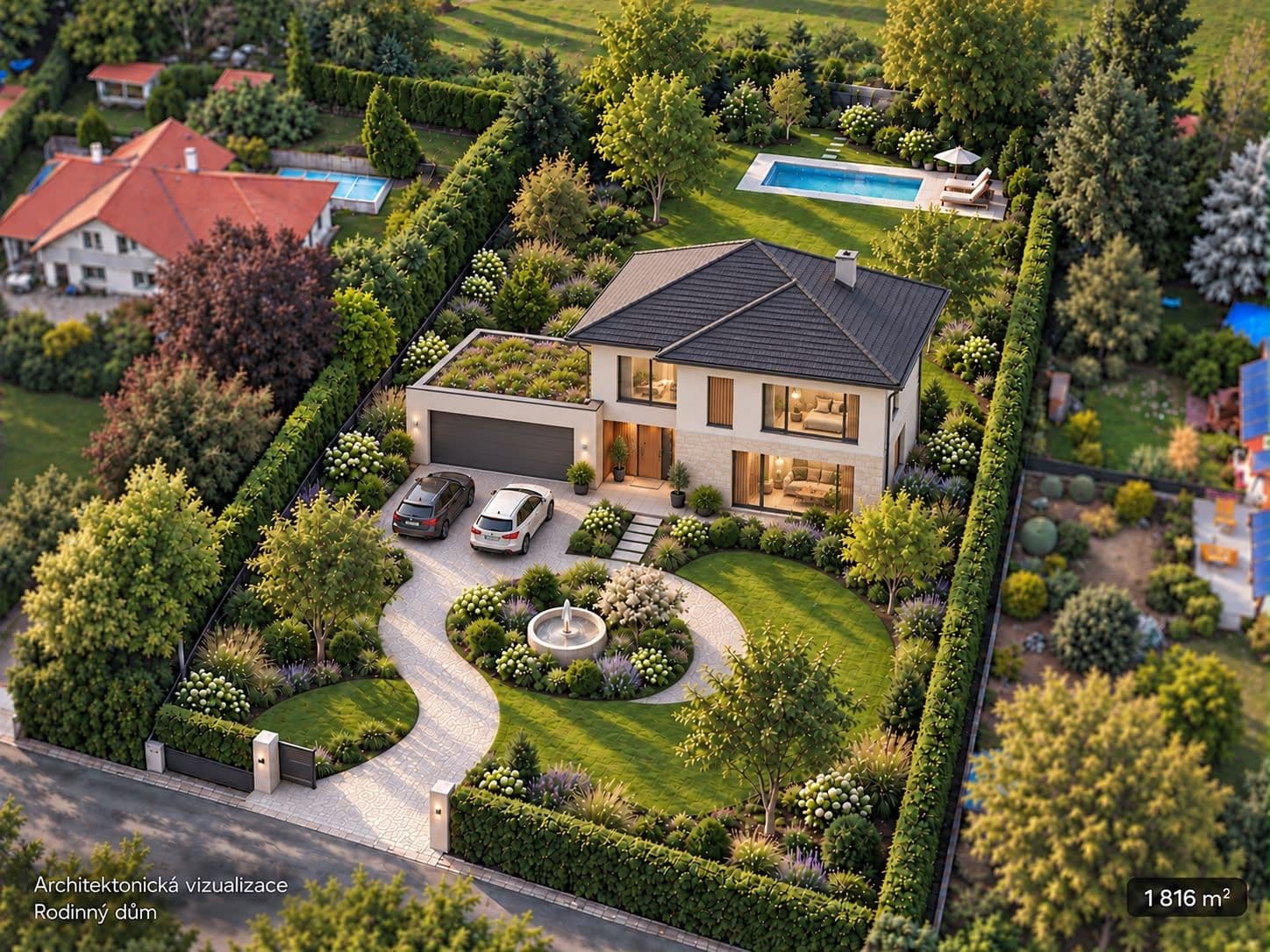 plot for sale, 1,816 m², Černošice, Středočeský Region plot for sale, 1,816 m², Černošice, Středočeský Region