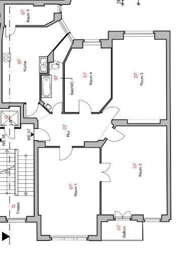 4 bedroom flat to rent, 127 m², Duisburgerstr., Berlin, Berlin 4 bedroom flat to rent, 127 m², Duisburgerstr., Berlin, Berlin