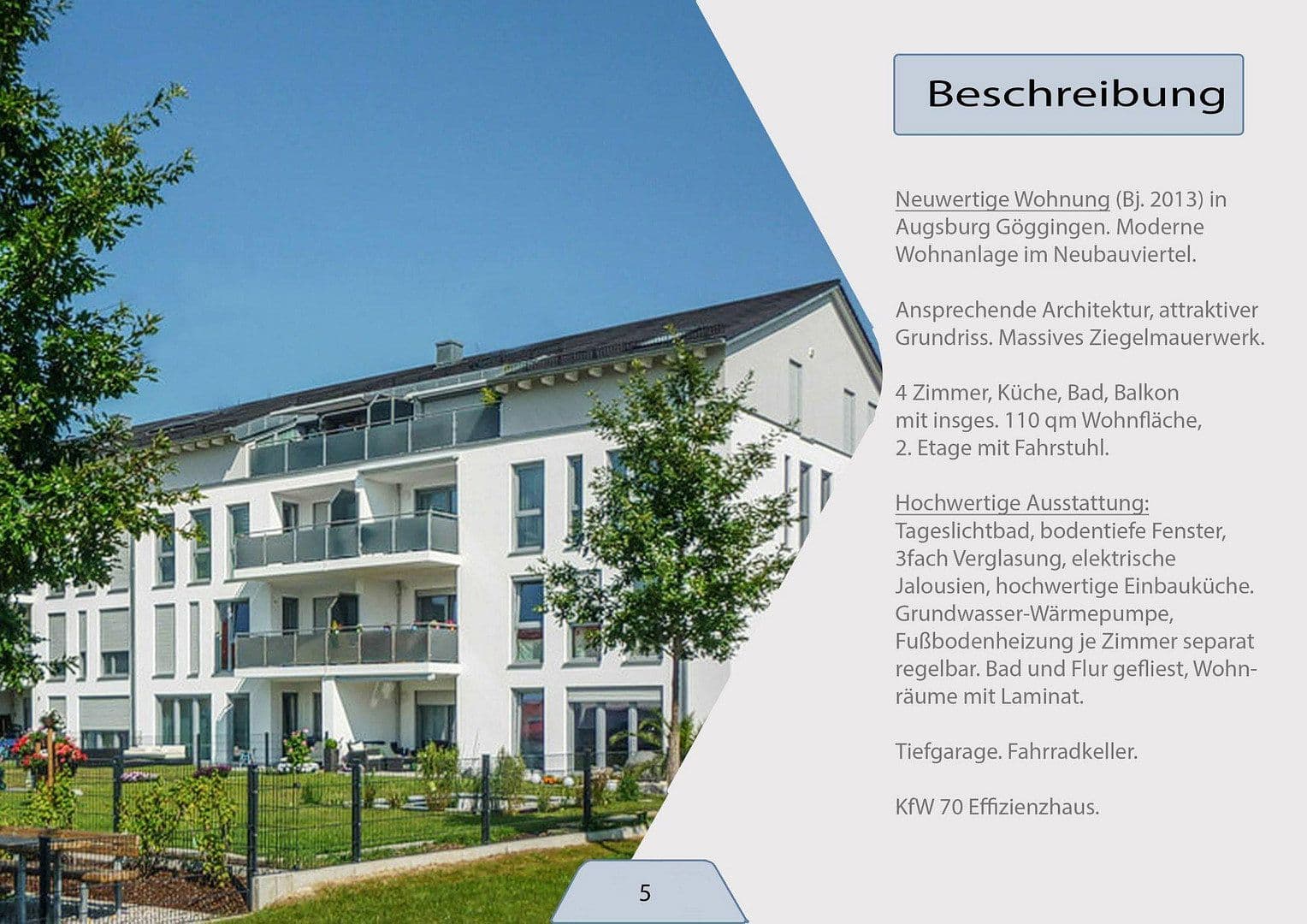 4 bedroom flat for sale, 110 m², Augsburg Göggingen, Bavaria 4 bedroom flat for sale, 110 m², Augsburg Göggingen, Bavaria