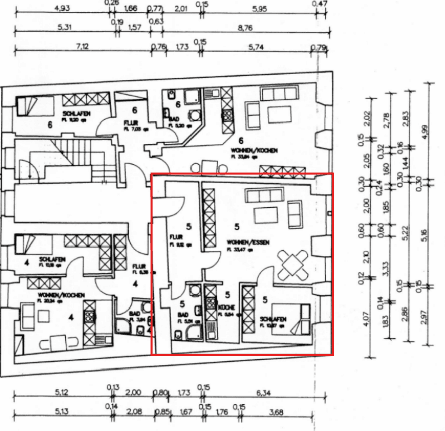 7 bedroom flat for sale, 222 m², Schülerstraße 4, Bautzen, Saxony 7 bedroom flat for sale, 222 m², Schülerstraße 4, Bautzen, Saxony