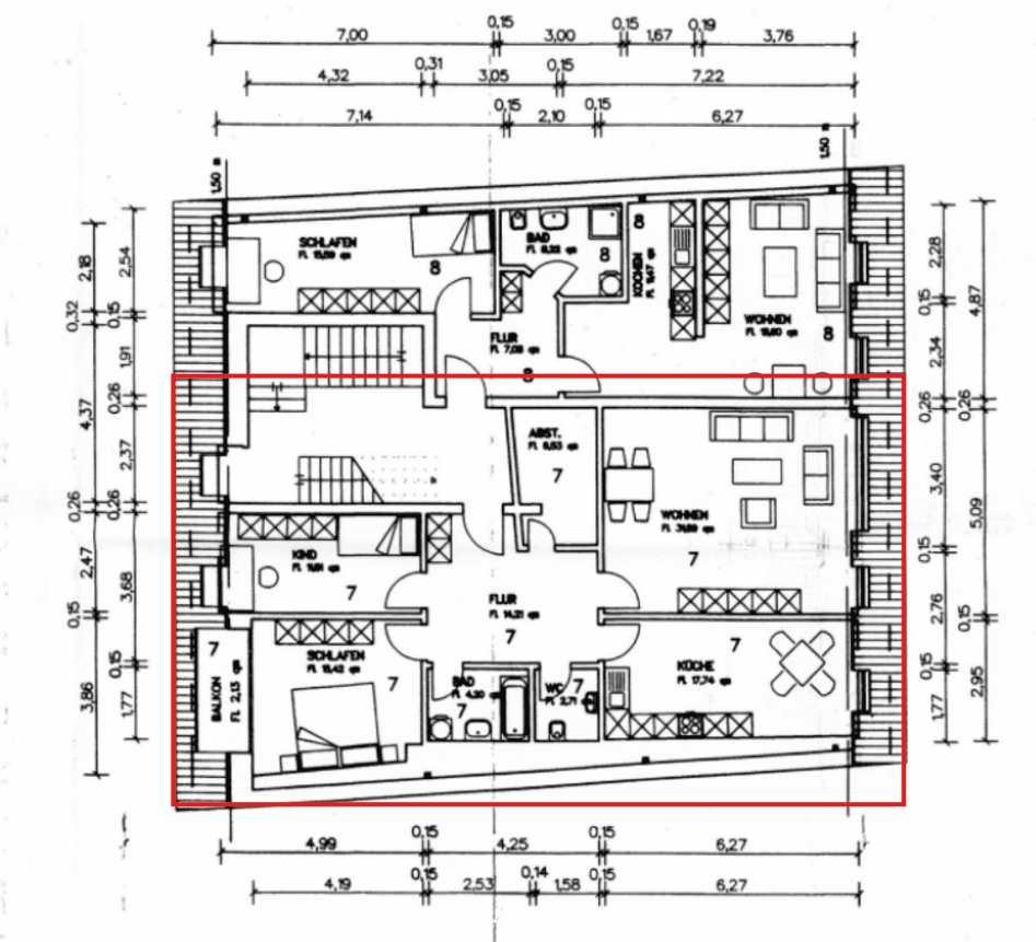 7 bedroom flat for sale, 222 m², Schülerstraße 4, Bautzen, Saxony 7 bedroom flat for sale, 222 m², Schülerstraße 4, Bautzen, Saxony