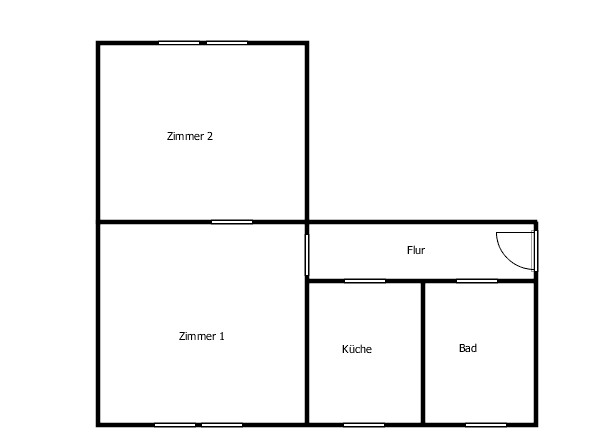2 bedroom flat to rent, 50 m², Straße des Aufbaus 4, Borna, Saxony 2 bedroom flat to rent, 50 m², Straße des Aufbaus 4, Borna, Saxony