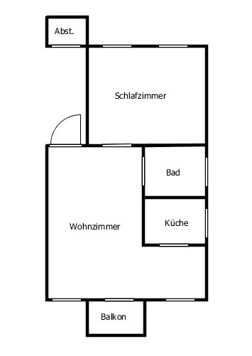 2 bedroom flat to rent, 61 m², Roßlauer Str 2, Leipzig, Saxony 2 bedroom flat to rent, 61 m², Roßlauer Str 2, Leipzig, Saxony