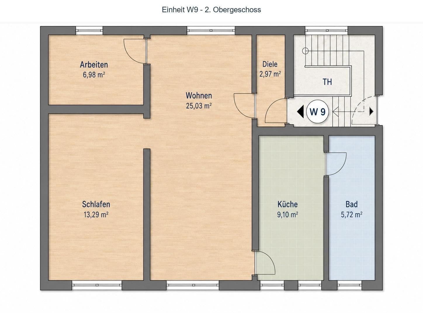 3 bedroom flat to rent, 63 m², Hauptstraße 8, Eppertshausen, Hesse 3 bedroom flat to rent, 63 m², Hauptstraße 8, Eppertshausen, Hesse