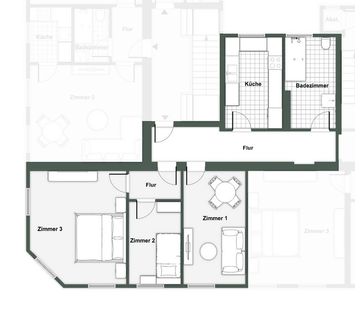 3 bedroom flat to rent, 79 m², Blumenwerderstraße 12 / Kantstraße 38, Eberswalde, Brandenburg 3 bedroom flat to rent, 79 m², Blumenwerderstraße 12 / Kantstraße 38, Eberswalde, Brandenburg