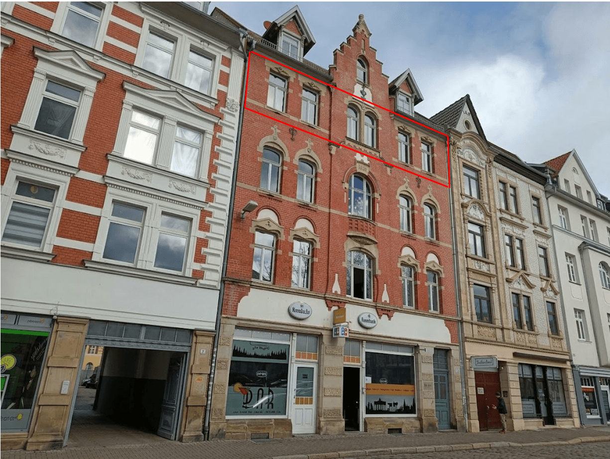 3 bedroom with open-plan kitchen flat to rent, 122 m², Schmidtstedter Straße 9, Erfurt, Thuringia 3 bedroom with open-plan kitchen flat to rent, 122 m², Schmidtstedter Straße 9, Erfurt, Thuringia