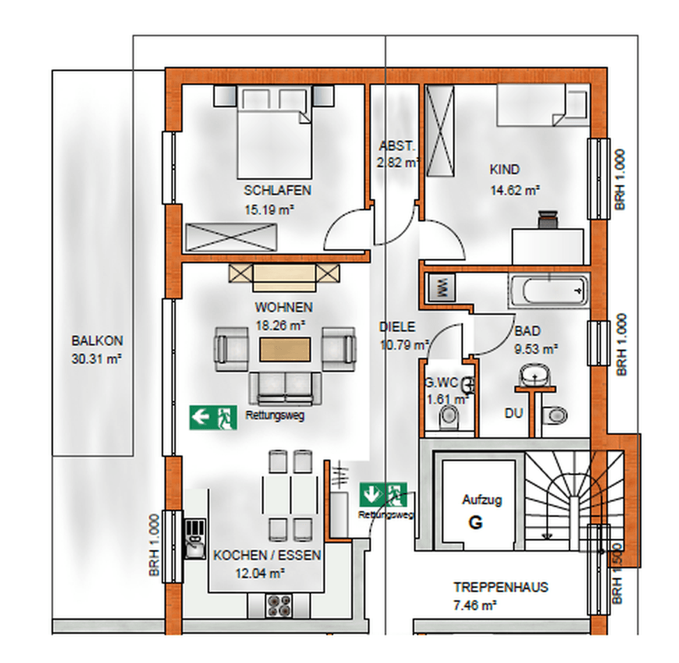 3 bedroom flat to rent, 97 m², Sulzbachstr. 50, Oberndorf am Neckar, Baden-Württemberg 3 bedroom flat to rent, 97 m², Sulzbachstr. 50, Oberndorf am Neckar, Baden-Württemberg