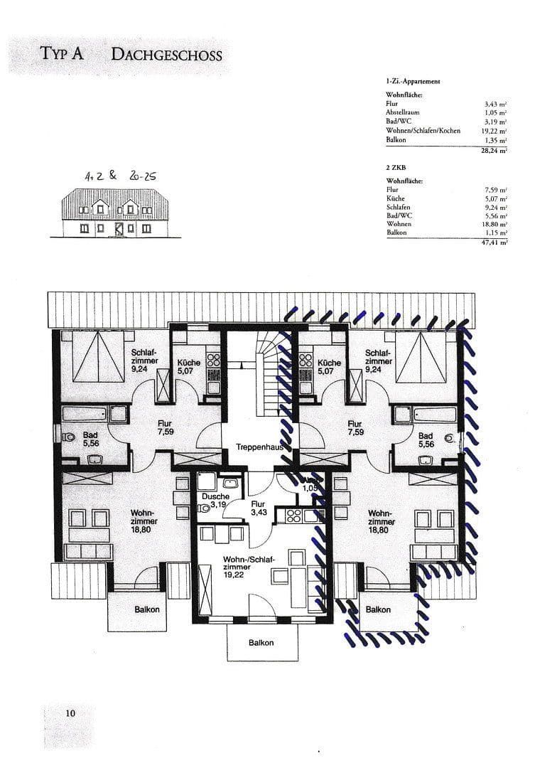2 bedroom flat to rent, 48 m², Bergstraße 20, Mittenwalde, Brandenburg 2 bedroom flat to rent, 48 m², Bergstraße 20, Mittenwalde, Brandenburg