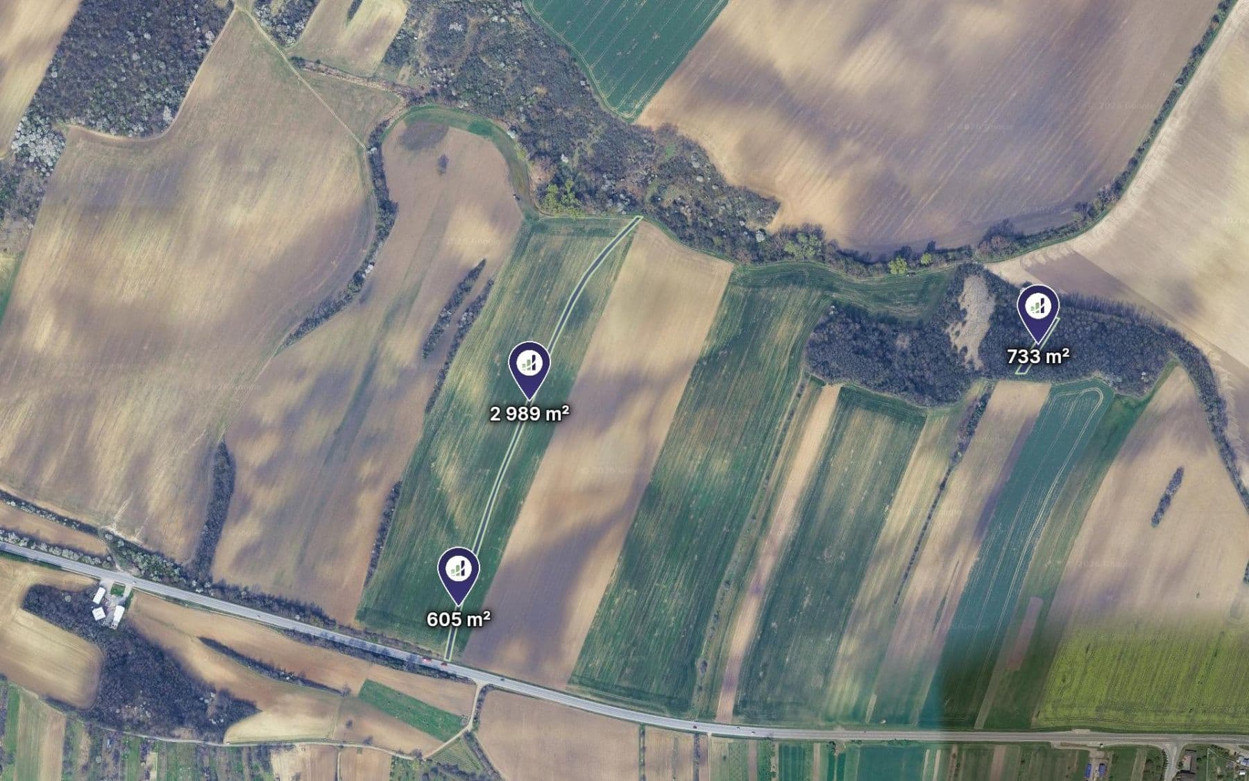 plot for sale, 4,392 m², Klobouky u Brna, Jihomoravský Region plot for sale, 4,392 m², Klobouky u Brna, Jihomoravský Region