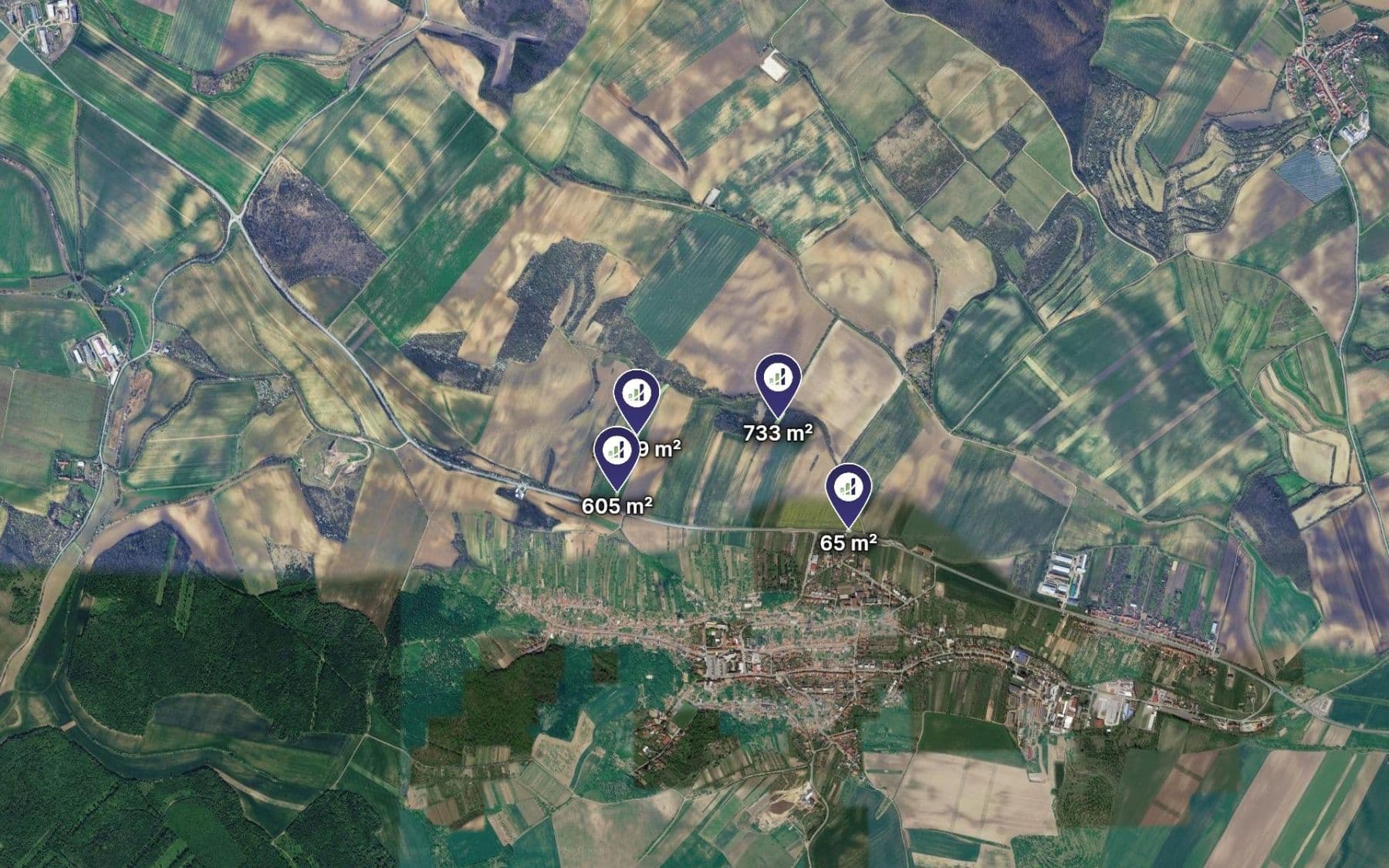 plot for sale, 4,392 m², Klobouky u Brna, Jihomoravský Region plot for sale, 4,392 m², Klobouky u Brna, Jihomoravský Region