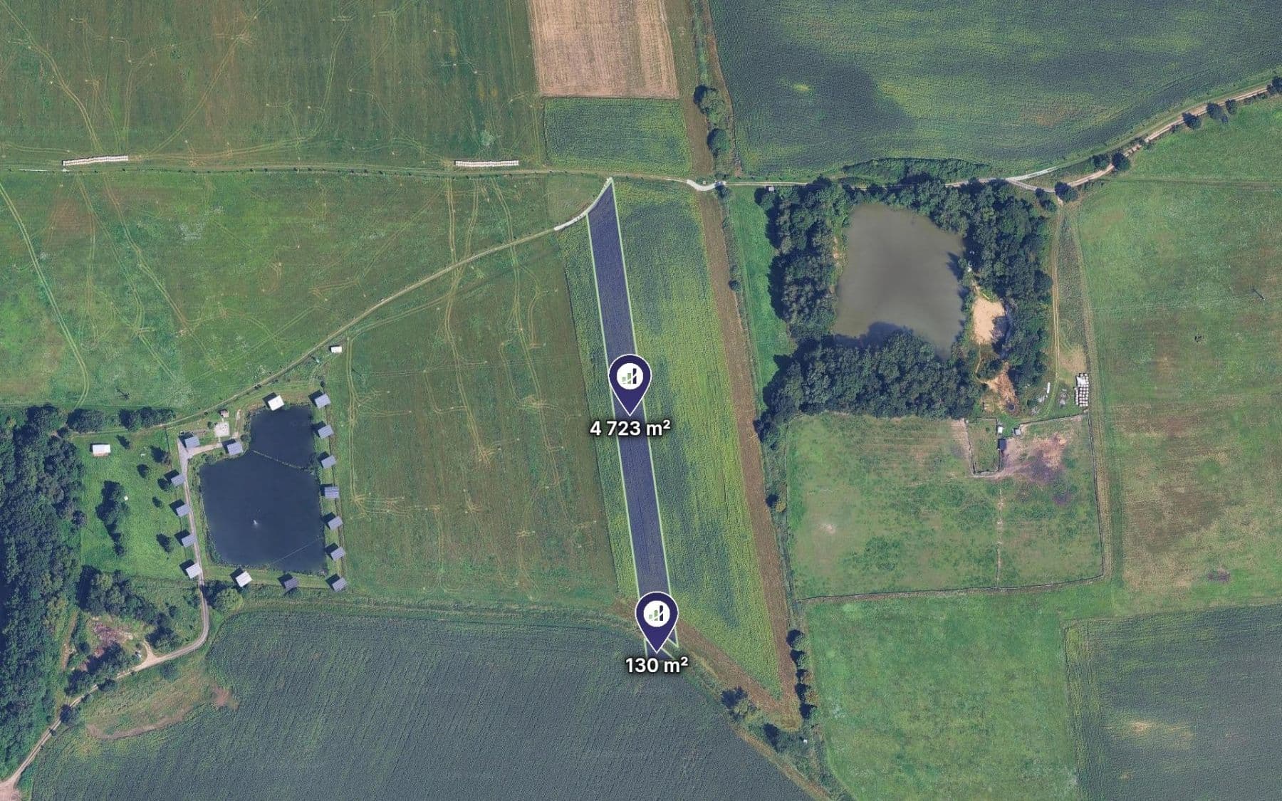 plot for sale, 4,853 m², Homole, Jihočeský Region plot for sale, 4,853 m², Homole, Jihočeský Region