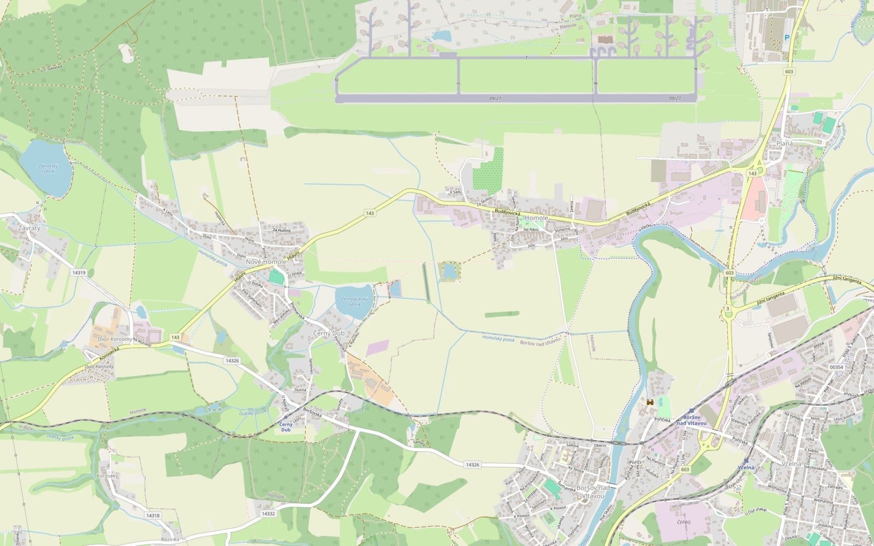plot for sale, 4,853 m², Homole, Jihočeský Region plot for sale, 4,853 m², Homole, Jihočeský Region