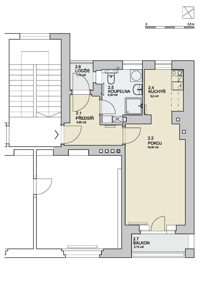 Studio flat to rent, 33 m², Na Jezerce, Prague, Prague Studio flat to rent, 33 m², Na Jezerce, Prague, Prague