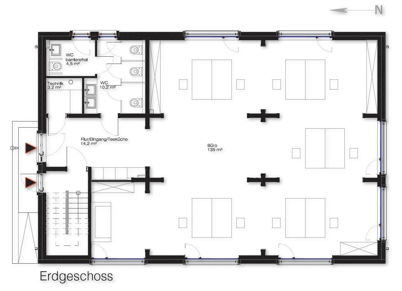 office to rent, 162 m², Eisenbahnstraße 5, Berlin, Berlin office to rent, 162 m², Eisenbahnstraße 5, Berlin, Berlin