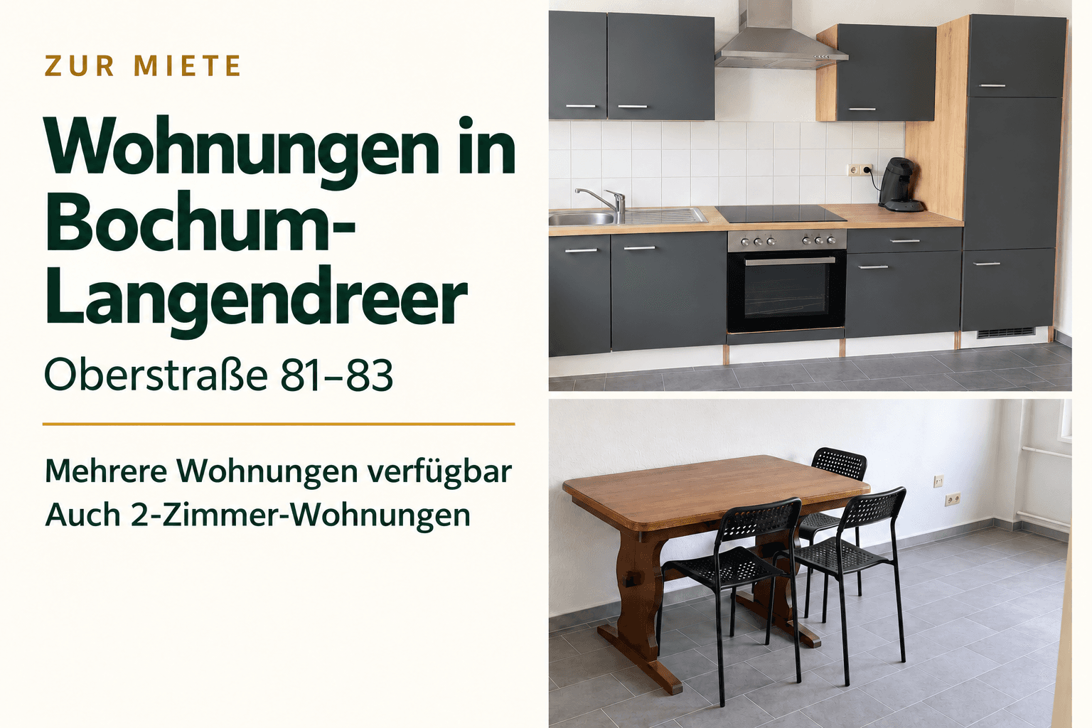 1 bedroom flat to rent, 36 m², Oberstr 81, Bochum, North Rhine-Westphalia 1 bedroom flat to rent, 36 m², Oberstr 81, Bochum, North Rhine-Westphalia