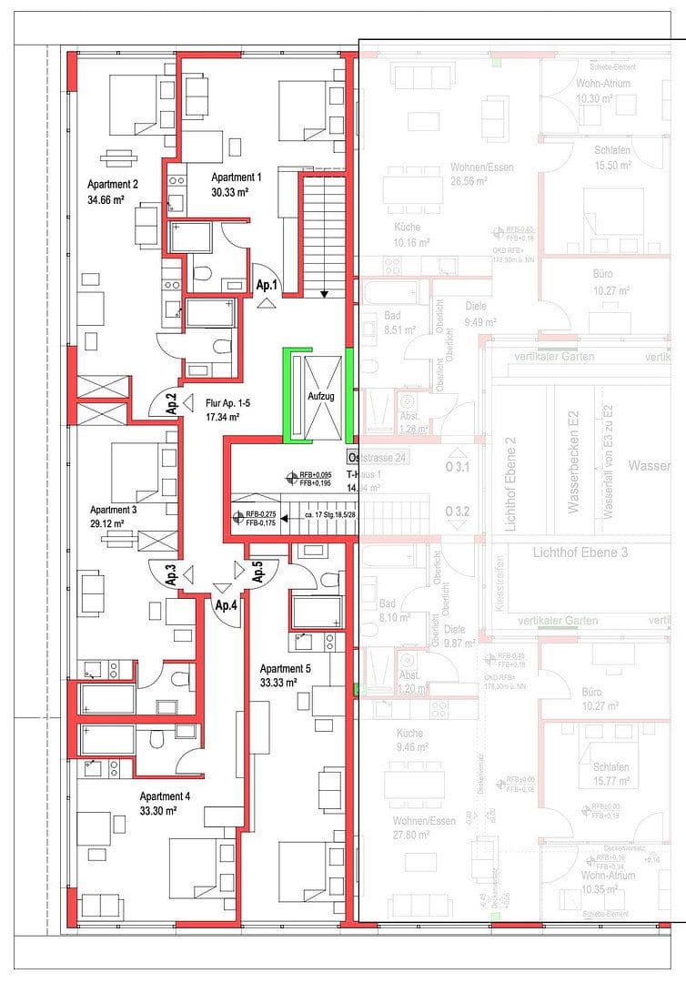 1 bedroom flat to rent, 33 m², Oststraße 24, Heilbronn, Baden-Württemberg 1 bedroom flat to rent, 33 m², Oststraße 24, Heilbronn, Baden-Württemberg