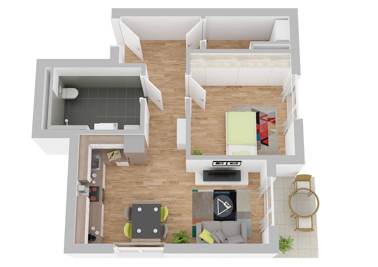 2 bedroom flat to rent, 50 m², Manching, Bavaria 2 bedroom flat to rent, 50 m², Manching, Bavaria