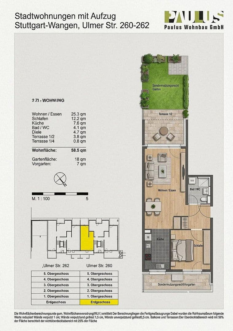 2 bedroom flat for sale, 59 m², Ulmerstr. 260, Stuttgart-Wangen, Baden-Württemberg 2 bedroom flat for sale, 59 m², Ulmerstr. 260, Stuttgart-Wangen, Baden-Württemberg