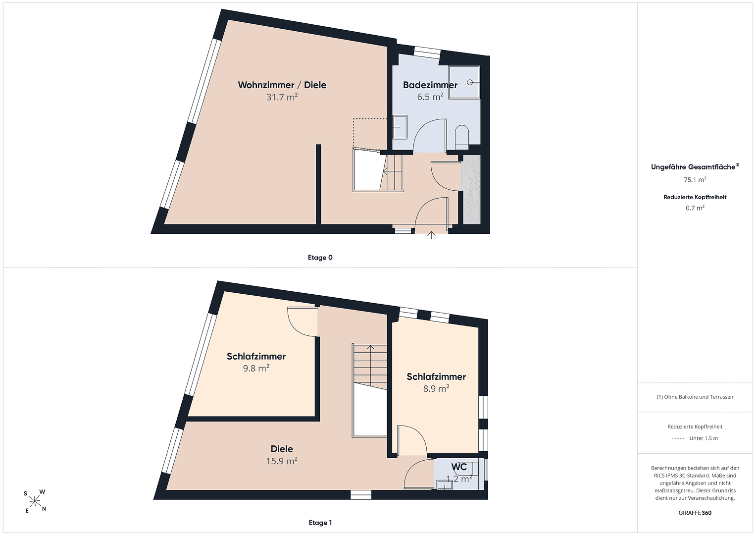 3 bedroom flat for sale, 81 m², Wesel, North Rhine-Westphalia 3 bedroom flat for sale, 81 m², Wesel, North Rhine-Westphalia