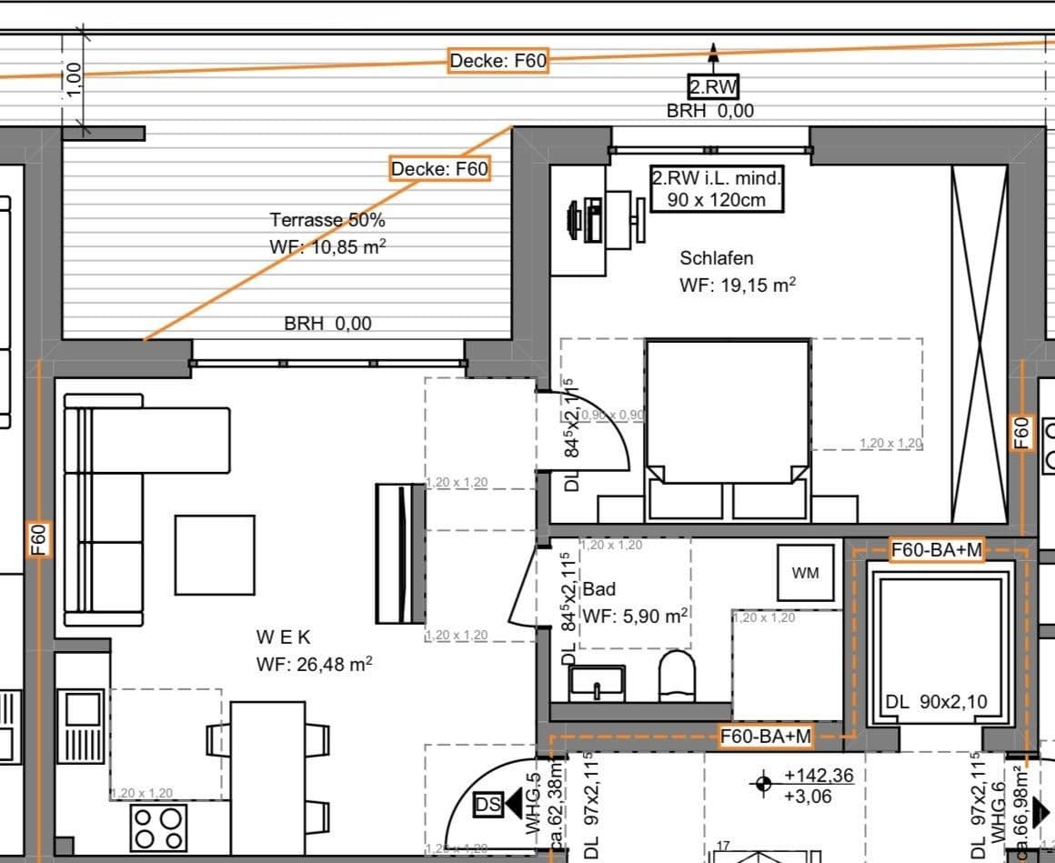 2 bedroom flat to rent, 63 m², Detmolderstraße 105, Bad Lippspringe, North Rhine-Westphalia 2 bedroom flat to rent, 63 m², Detmolderstraße 105, Bad Lippspringe, North Rhine-Westphalia