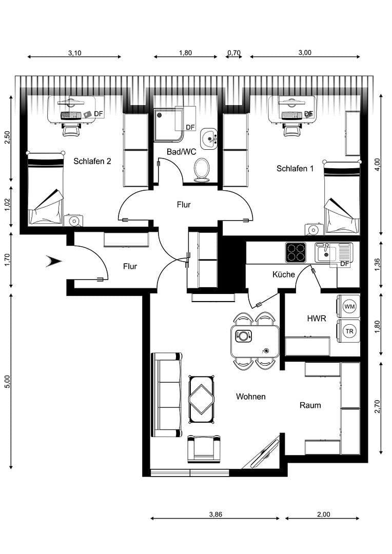 3 bedroom flat to rent, 72 m², An der Hofkoppel 6, Bad Bevensen, Lower Saxony 3 bedroom flat to rent, 72 m², An der Hofkoppel 6, Bad Bevensen, Lower Saxony