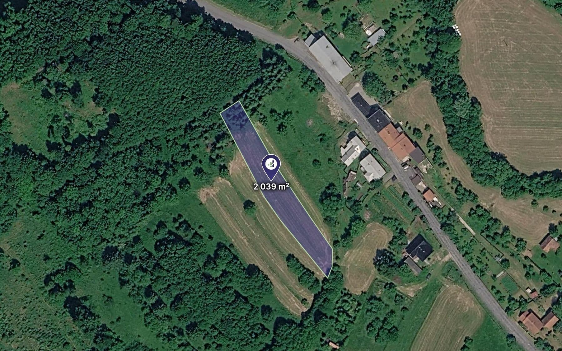 plot for sale, 2,039 m², Podhradní Lhota, Zlínský Region plot for sale, 2,039 m², Podhradní Lhota, Zlínský Region