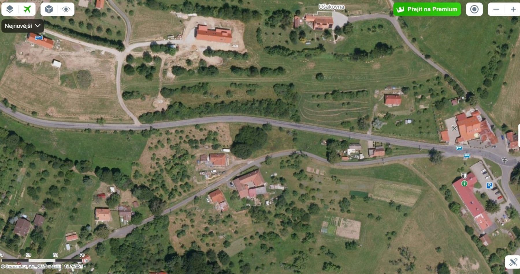 plot for sale, 1,614 m², Žítková, Zlínský Region plot for sale, 1,614 m², Žítková, Zlínský Region