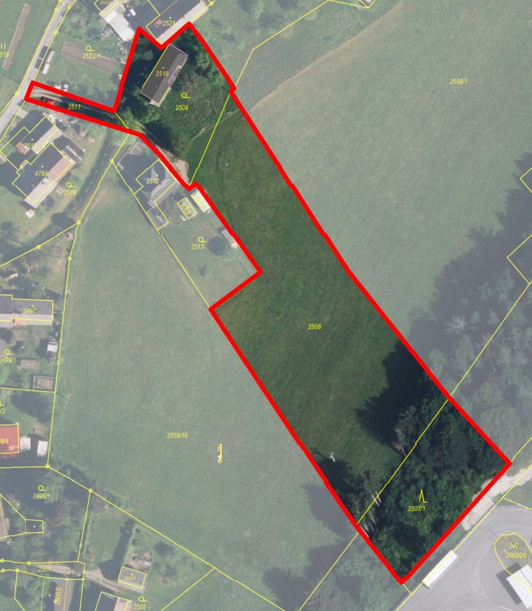 plot for sale, 7,344 m², Betlém, Žamberk, Pardubický Region plot for sale, 7,344 m², Betlém, Žamberk, Pardubický Region