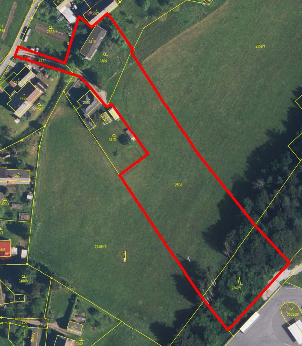 plot for sale, 7,344 m², Betlém, Žamberk, Pardubický Region plot for sale, 7,344 m², Betlém, Žamberk, Pardubický Region