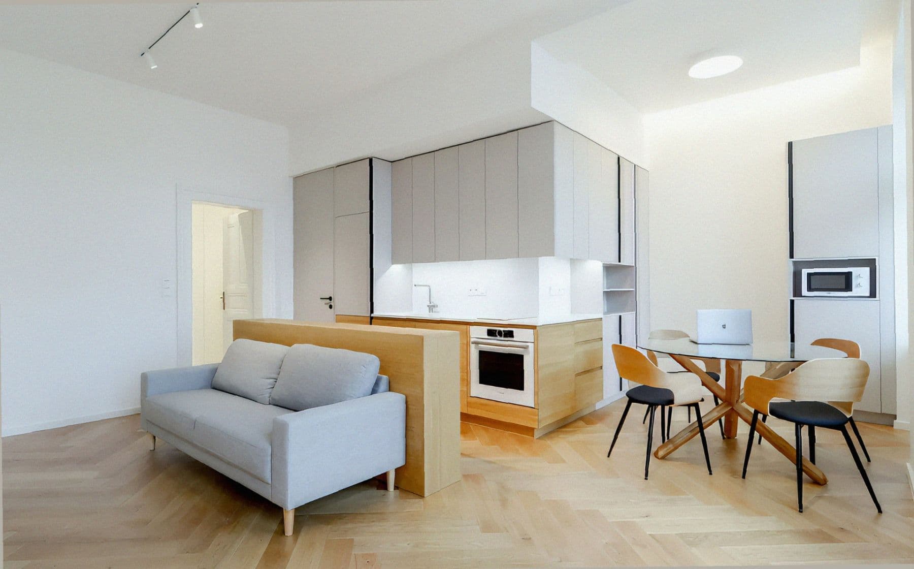 1 bedroom with open-plan kitchen flat to rent, 56 m², Na Bělidle, Prague, Prague 1 bedroom with open-plan kitchen flat to rent, 56 m², Na Bělidle, Prague, Prague