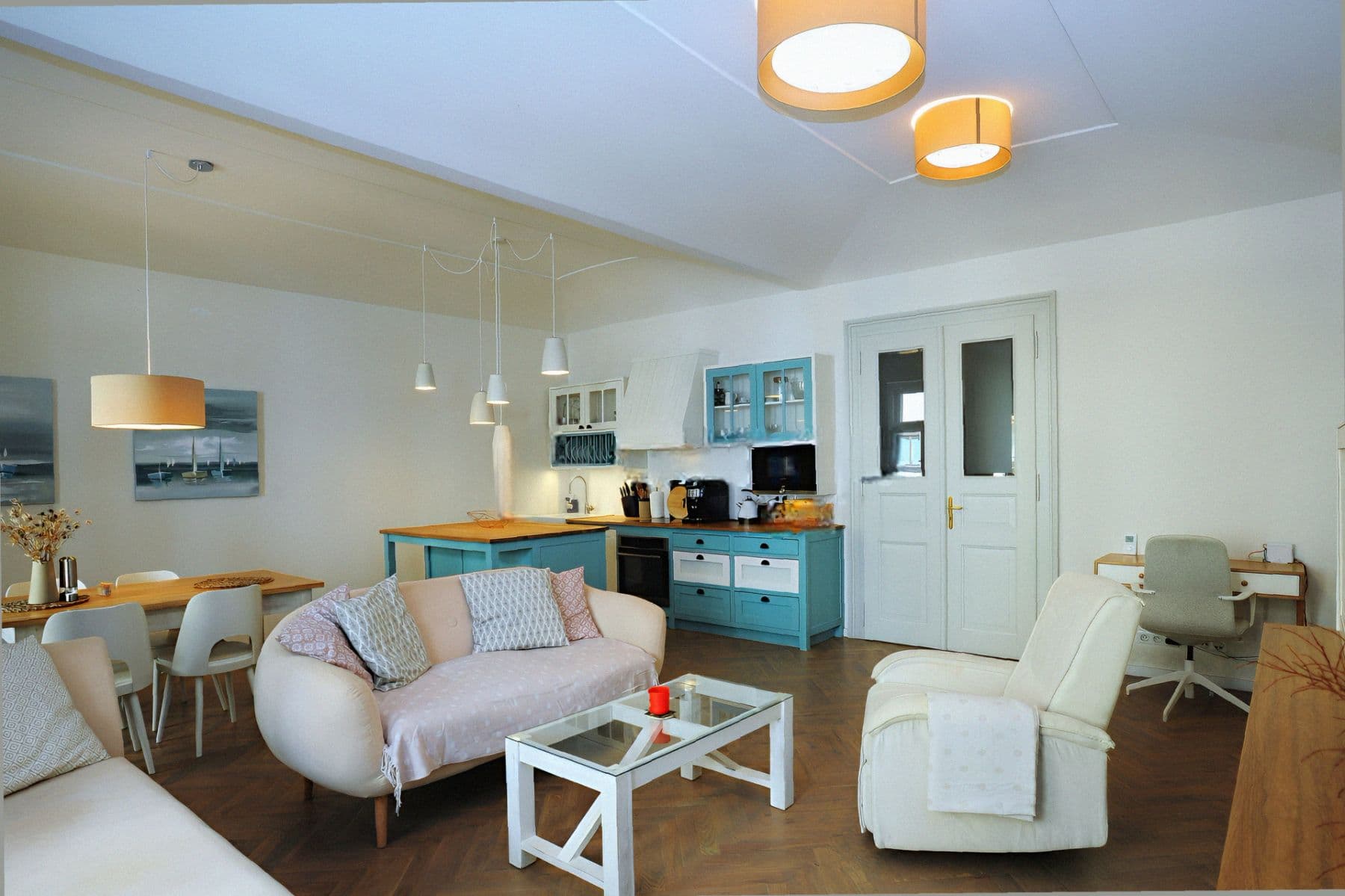 1 bedroom with open-plan kitchen flat to rent, 84 m², Valentinská, Prague, Prague 1 bedroom with open-plan kitchen flat to rent, 84 m², Valentinská, Prague, Prague