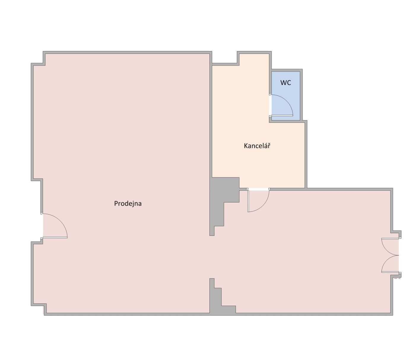 office to rent, 64 m², tř. Osvobození, Karviná, Moravskoslezský Region office to rent, 64 m², tř. Osvobození, Karviná, Moravskoslezský Region