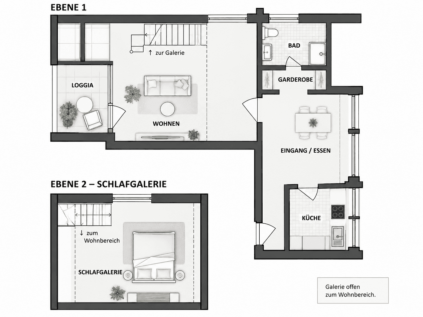 1 bedroom with open-plan kitchen flat to rent, 67 m², Bad Harzburg, Lower Saxony 1 bedroom with open-plan kitchen flat to rent, 67 m², Bad Harzburg, Lower Saxony
