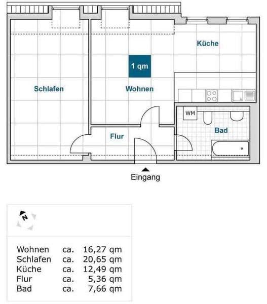 2 bedroom flat to rent, 60 m², Berliner Straße 23, Dresden, Saxony 2 bedroom flat to rent, 60 m², Berliner Straße 23, Dresden, Saxony