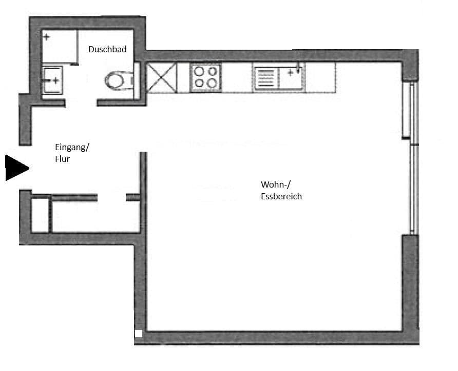 1 bedroom flat to rent, 34 m², Ziegeleiweg 25, Neustadt in Holstein, Schleswig-Holstein 1 bedroom flat to rent, 34 m², Ziegeleiweg 25, Neustadt in Holstein, Schleswig-Holstein