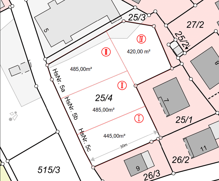 plot for sale, 458 m², Alpenblickstraße 5, Oberhausen, Bavaria plot for sale, 458 m², Alpenblickstraße 5, Oberhausen, Bavaria