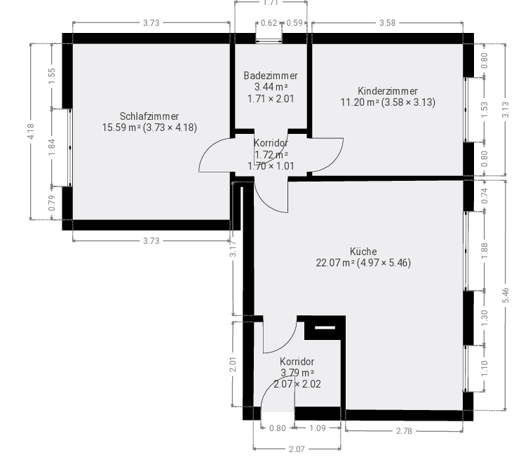 2 bedroom with open-plan kitchen flat to rent, 57 m², Langendreerstraße 48, Bochum, North Rhine-Westphalia 2 bedroom with open-plan kitchen flat to rent, 57 m², Langendreerstraße 48, Bochum, North Rhine-Westphalia